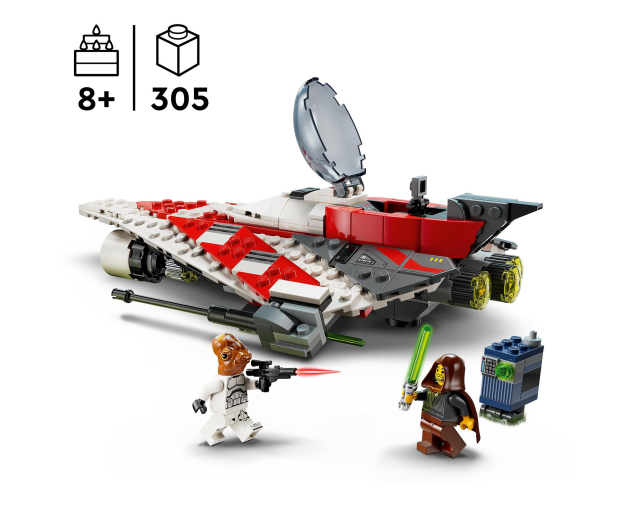 LEGO Star Wars 75388 Myśliwiec rycerza Jedi Boba - 1270070 - zdjęcie 4